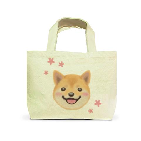 ウチの子 柴犬 トートバッグS(ナチュラル)を購入|デザインTシャツ通販