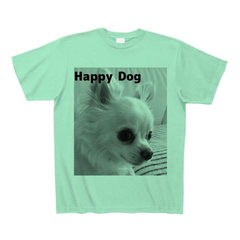 犬 可愛すぎるチワワ Tシャツ(ミントグリーン/通常印刷)を購入