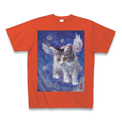 光の天使(猫)3 Tシャツを購入|デザインTシャツ通販【ClubT】