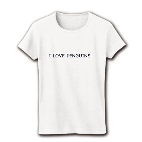 エンペラーペンギン（背面） レディースTシャツを購入|デザインT