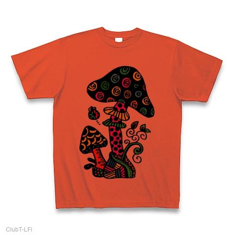 サイケキノコ Tシャツを購入|デザインTシャツ通販【ClubT】