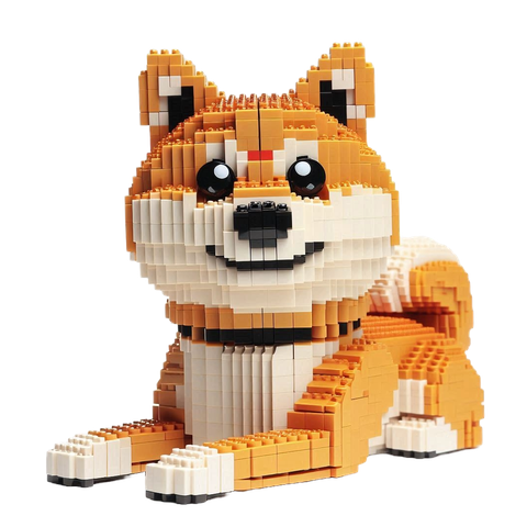 レゴブロック　柴犬