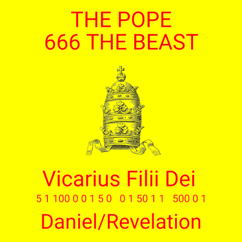 VicariusFiliiDei聖体顕示台ローマ教皇獣666