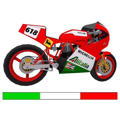 イタリアンバイク(白T)