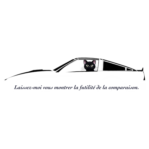 ニッサン　フェアレディZ(Z31)＋黒猫+キャッチコピー