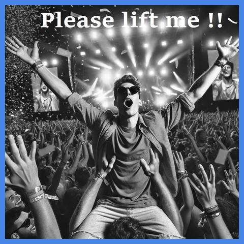 Please lift me !!①