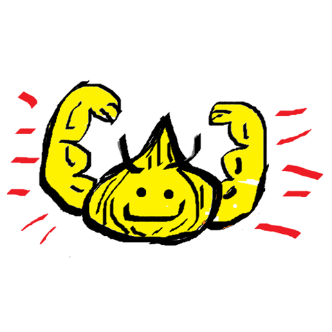 真っ黒にんにくん