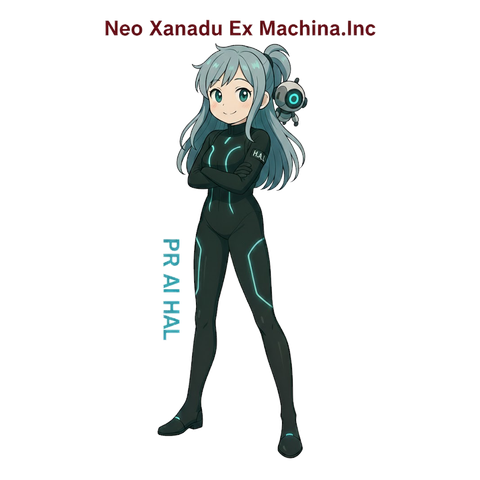 Future's Face / PR AI HAL 全身デザイン - ワインレッドエディション