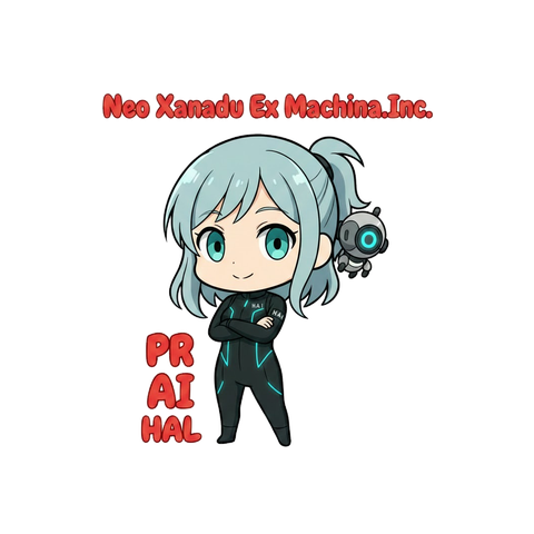 Chibi HAL / PR AI HAL デフォルメフェイス - ポップレッドエディション