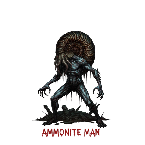 アンモナイト人間