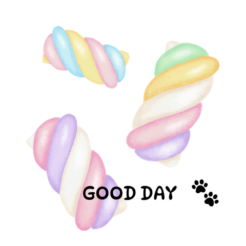 カラフルマシュマロ