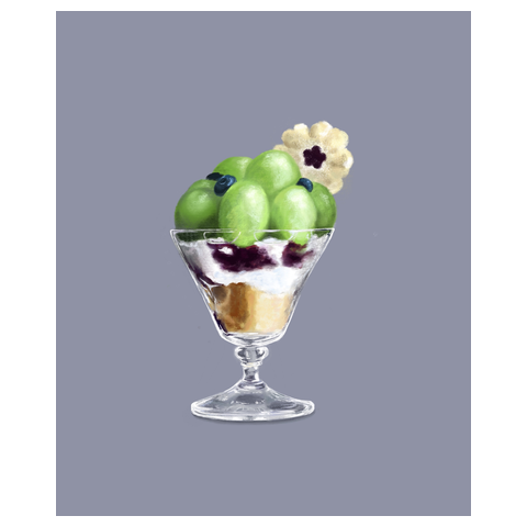 マスカットパフェ