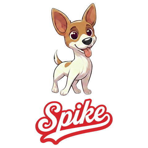 元気なジャック🐶、SPIKEのグッズ