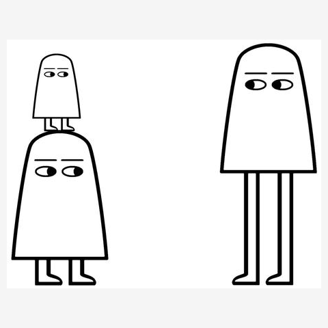 穴からぽこぽこ☆メジェドさま ジップパーカーを購入|デザインTシャツ