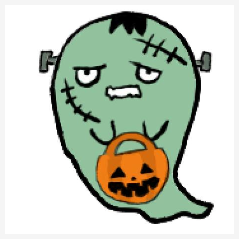 フランケンおばけちゃん