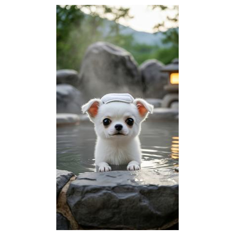 AIチワワのエポち_温泉チワワ