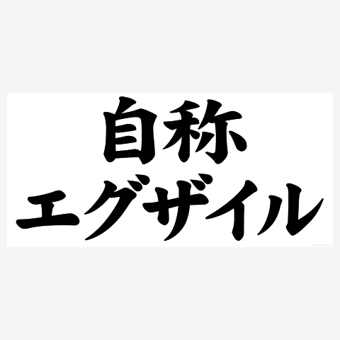 自称シリーズ　自称エグザイル