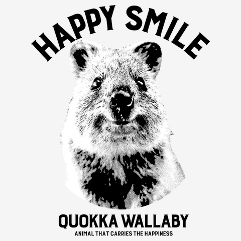 クアッカワラビー HAPPY SMILE Design