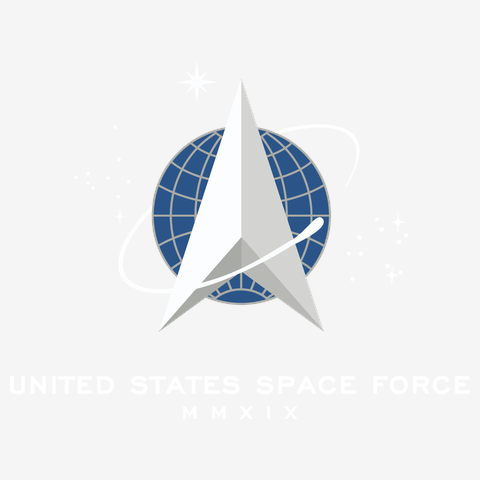 アメリカ宇宙軍エンブレムの全アイテム|デザインTシャツ通販【ClubT】