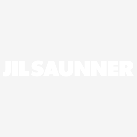 JIL SAUNNER(ジルサウナー) 白文字 Tシャツ(イエロー/Pure Color Print