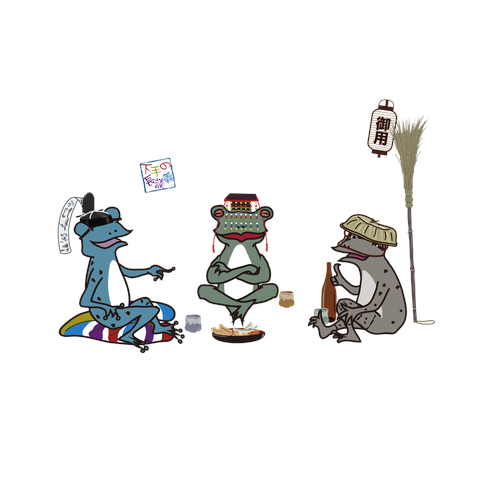 戯画風 25 下手の長談義