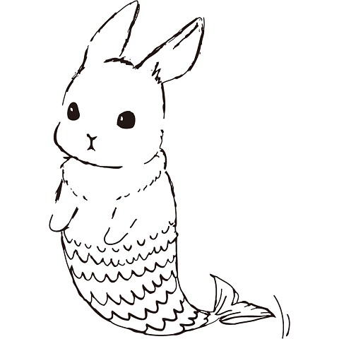 海うさぎ出品です 海うさぎ 長袖Tシャツを購入|デザインTシャツ通販【ClubT】