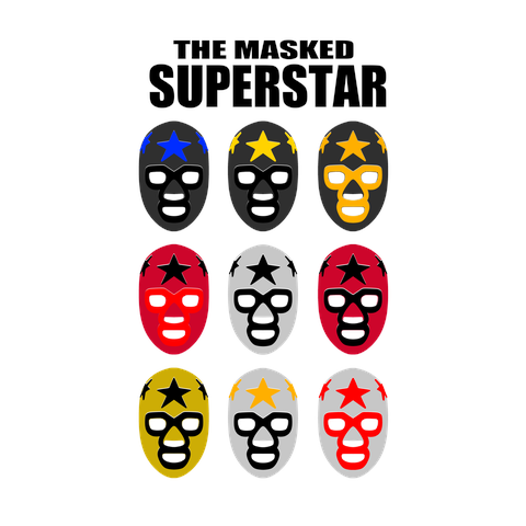 マスクド・スーパースター　カラーバリエーション