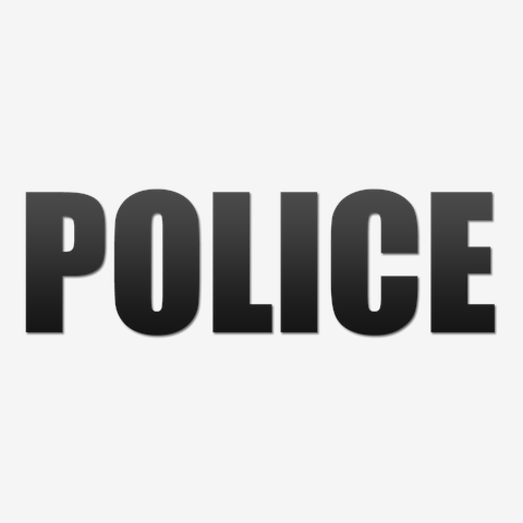 POLICE(警察)筆字：面白文字デザイン・英語おもしろ系