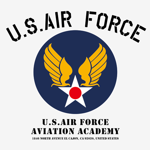 U.S.AIR FORCE　アカデミーマーク