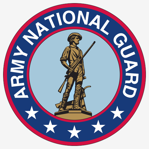 ARMY NATIONAL GUARD=ARNG 陸軍州兵のロゴ Tシャツを購入|デザインT