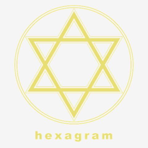 魔除けの印・六芒星（hexagram）の全アイテム|デザインTシャツ