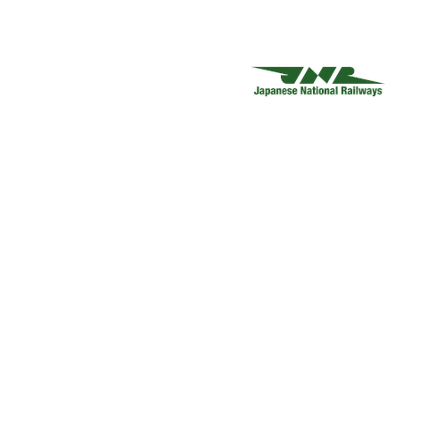 JNR-Japanese National Railays-日本国有鉄道 緑14号色 左胸プリント