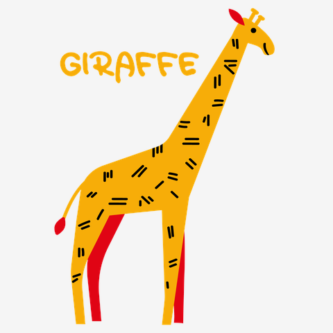GIRAFFE-ポップなキリン-