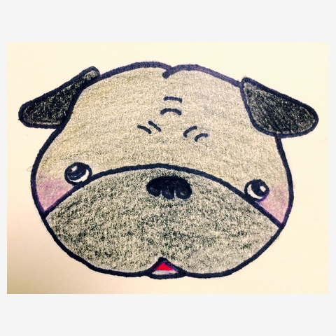 ぶさカワおパグさまシリーズ 長袖Tシャツを購入|デザインTシャツ通販  