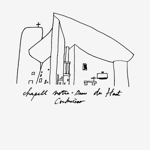 コルビジェ ロンシャンの礼拝堂 A