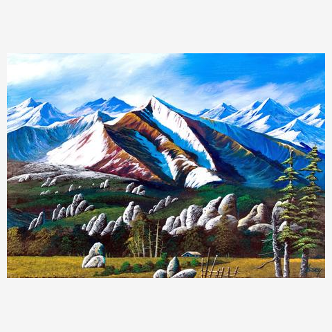 ロッキーのカルス地台地