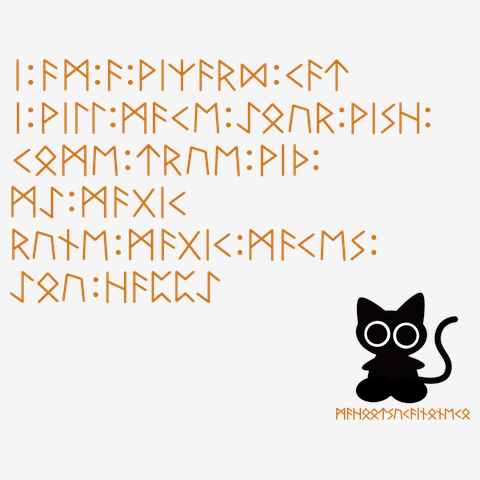 ルーンと魔法使いの猫