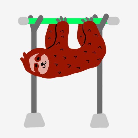 飛松星陵0041.ナマケモノの天日干し