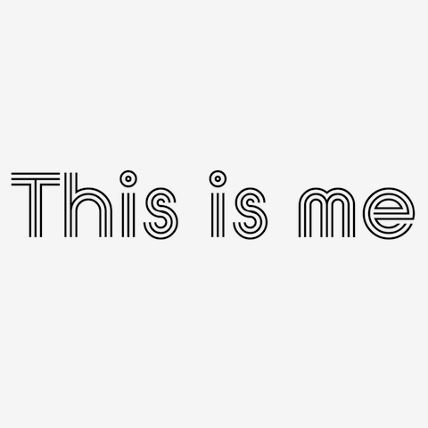 This is me Tシャツを購入|デザインTシャツ通販【ClubT】