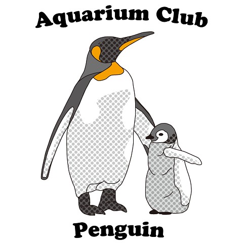ペンギン 水族館シリーズ（バック） Tシャツを購入|デザインT