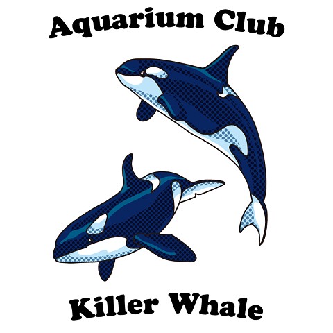 水族館シリーズ　シャチ（フロント）