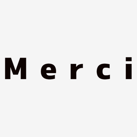 merciページ Merci」シンプルロゴ トートバッグSを購入|デザインTシャツ通販