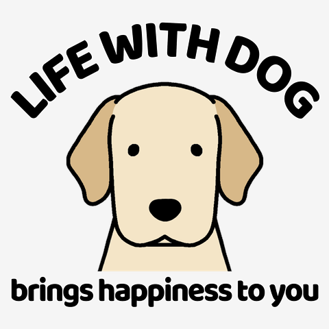 犬と共に（ラブイエロー）