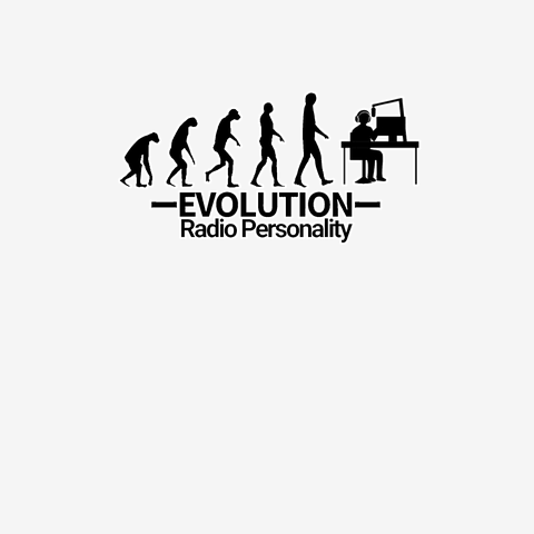 ラジオ パーソナリティー  進化 evolution