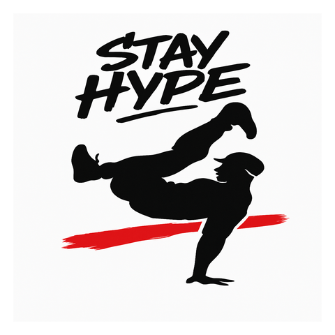 STAY HYPE ストリートダンスTシャツ