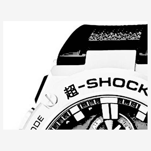 おもしろTシャツ】超ショック おもしろ 時計 文字 パクリ G−SHOCK