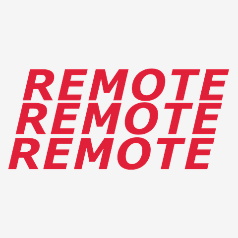 Remote ロゴTシャツ