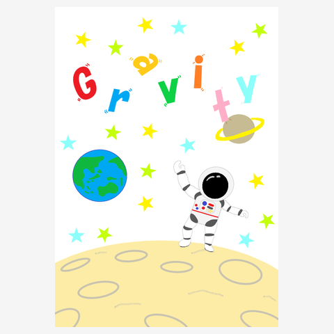 Gravity 無重力 宇宙 パーカーを購入|デザインTシャツ通販【ClubT】