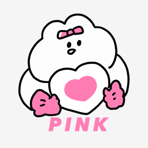 ピンク色好きさんTシャツ【うさぴっぴ】の全アイテム|デザインTシャツ  