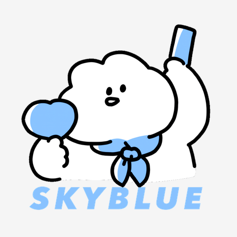 水色好きさんTシャツ【うさぴっぴ】 Tシャツを購入|デザインTシャツ  